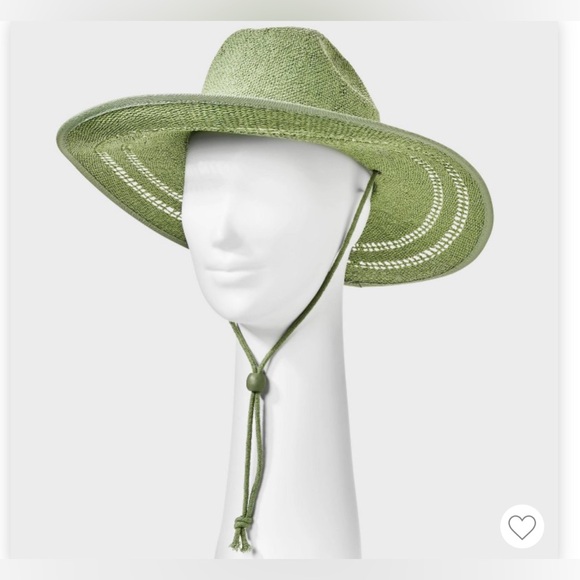 Green rancher hat with cotton rope band - universal thread - L/XL - NWT - Picture 4 of 4